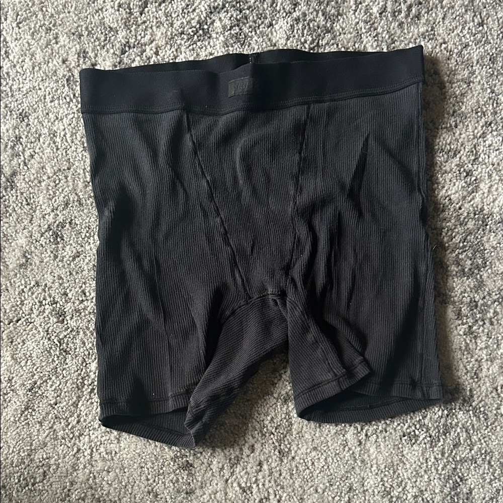Skims cotton rib boxer